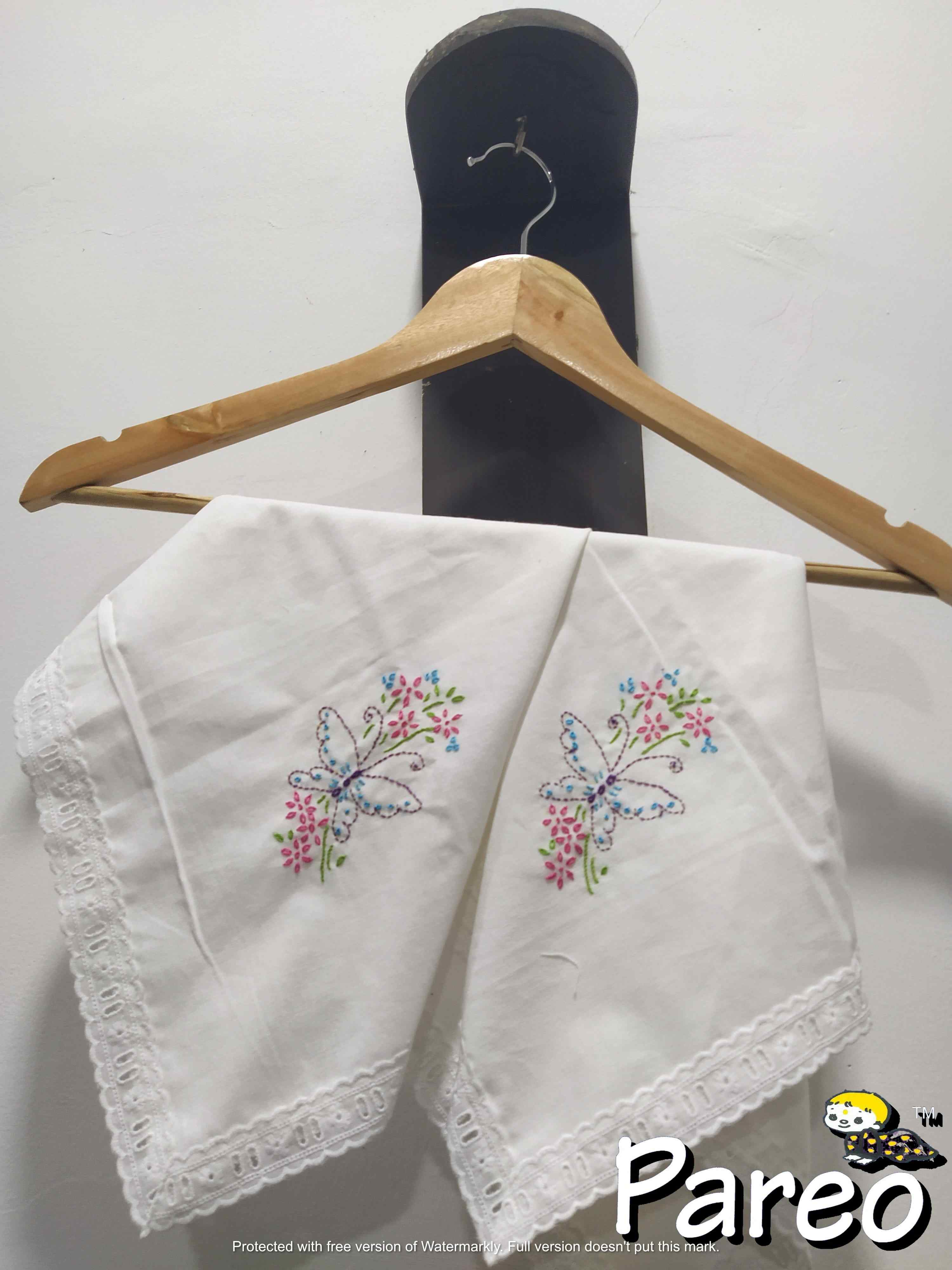 Embroidered Baby sheet for new borns