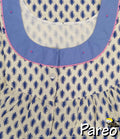 Cotton Half Open Large Printed Nighty
