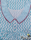 Bantex Side zip Large Printed Nighty