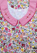 Soft Cotton No Open Small Printed Nighty
