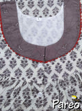 Soft Cotton Half Open Small Printed Nighty