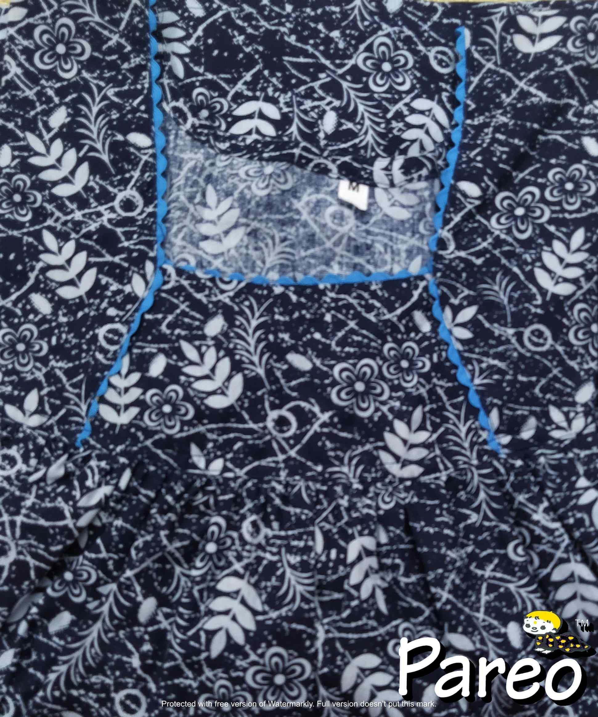 Cotton No Open Medium Printed Nighty