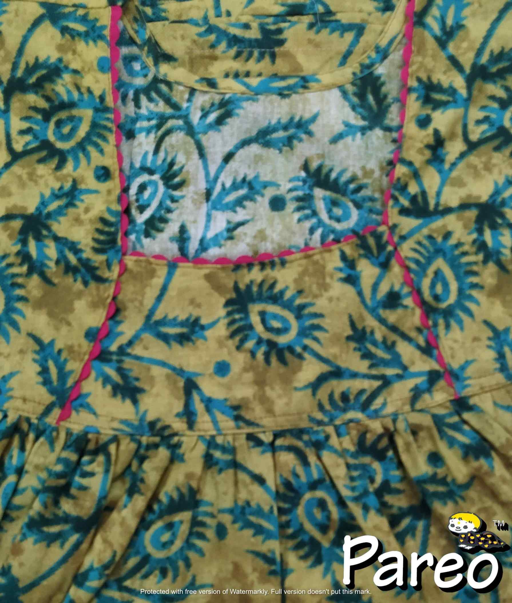 Cotton No Open Medium Printed Nighty