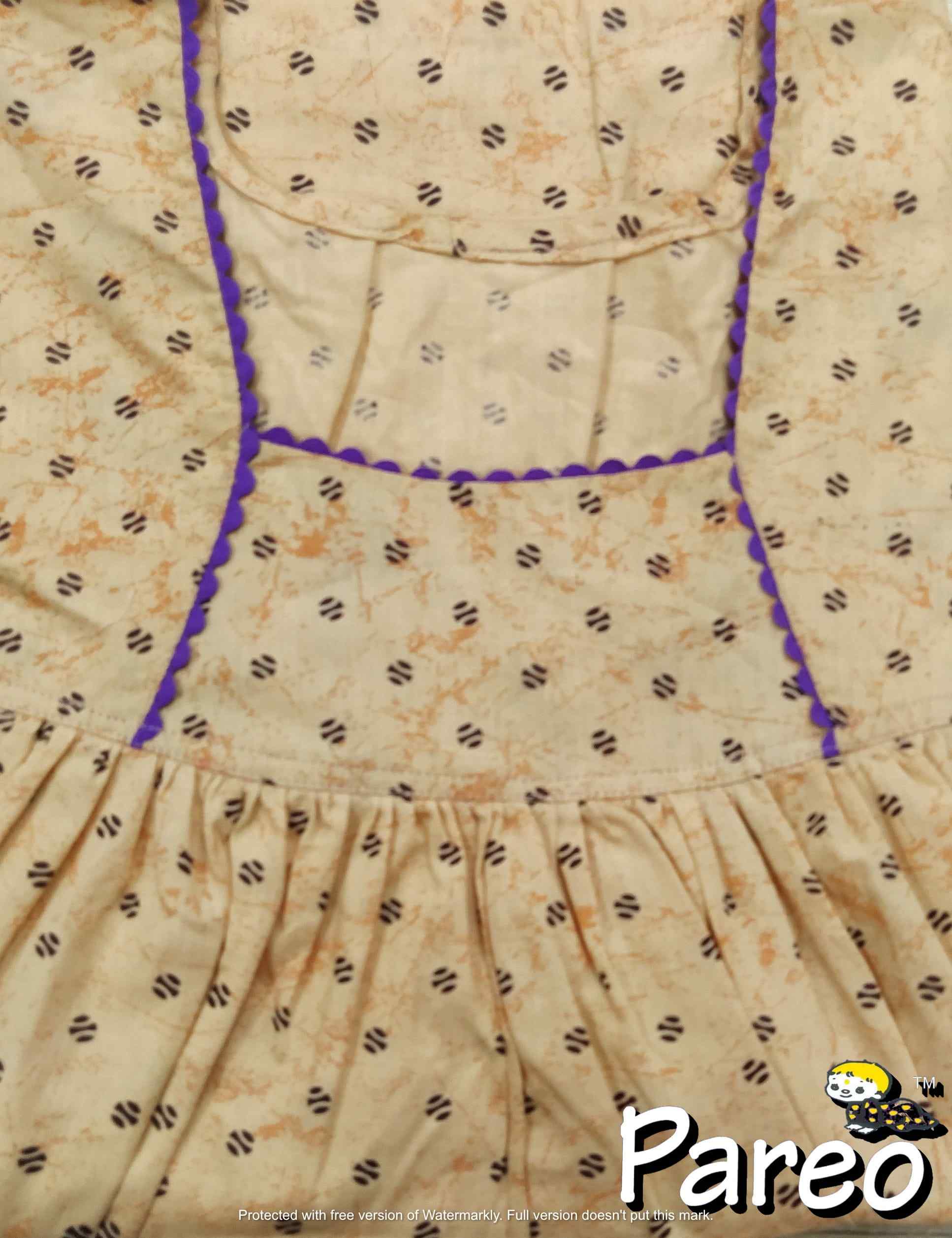 Cotton No Open Medium Printed Nighty