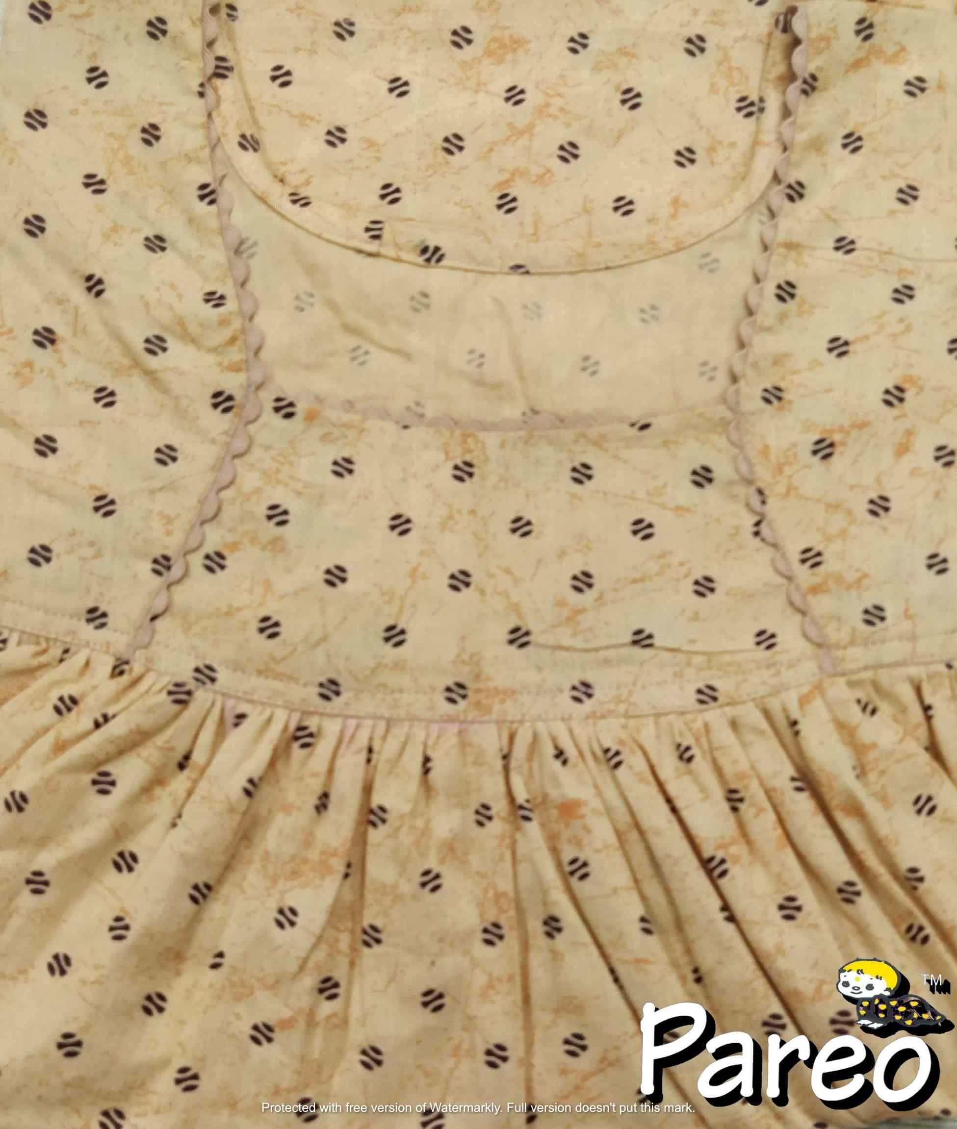 Cotton No Open Medium Printed Nighty