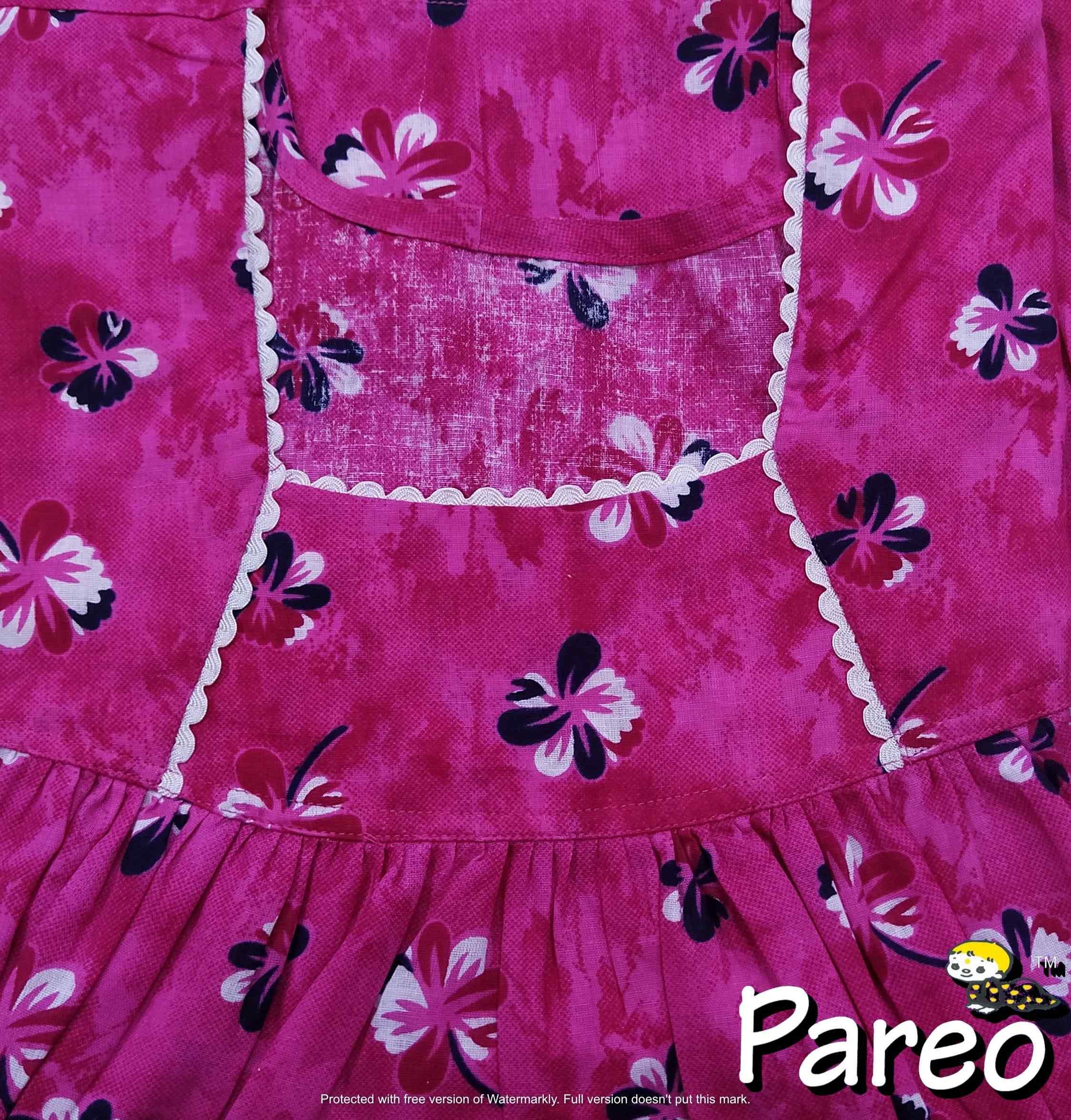 Cotton No Open Medium Printed Nighty