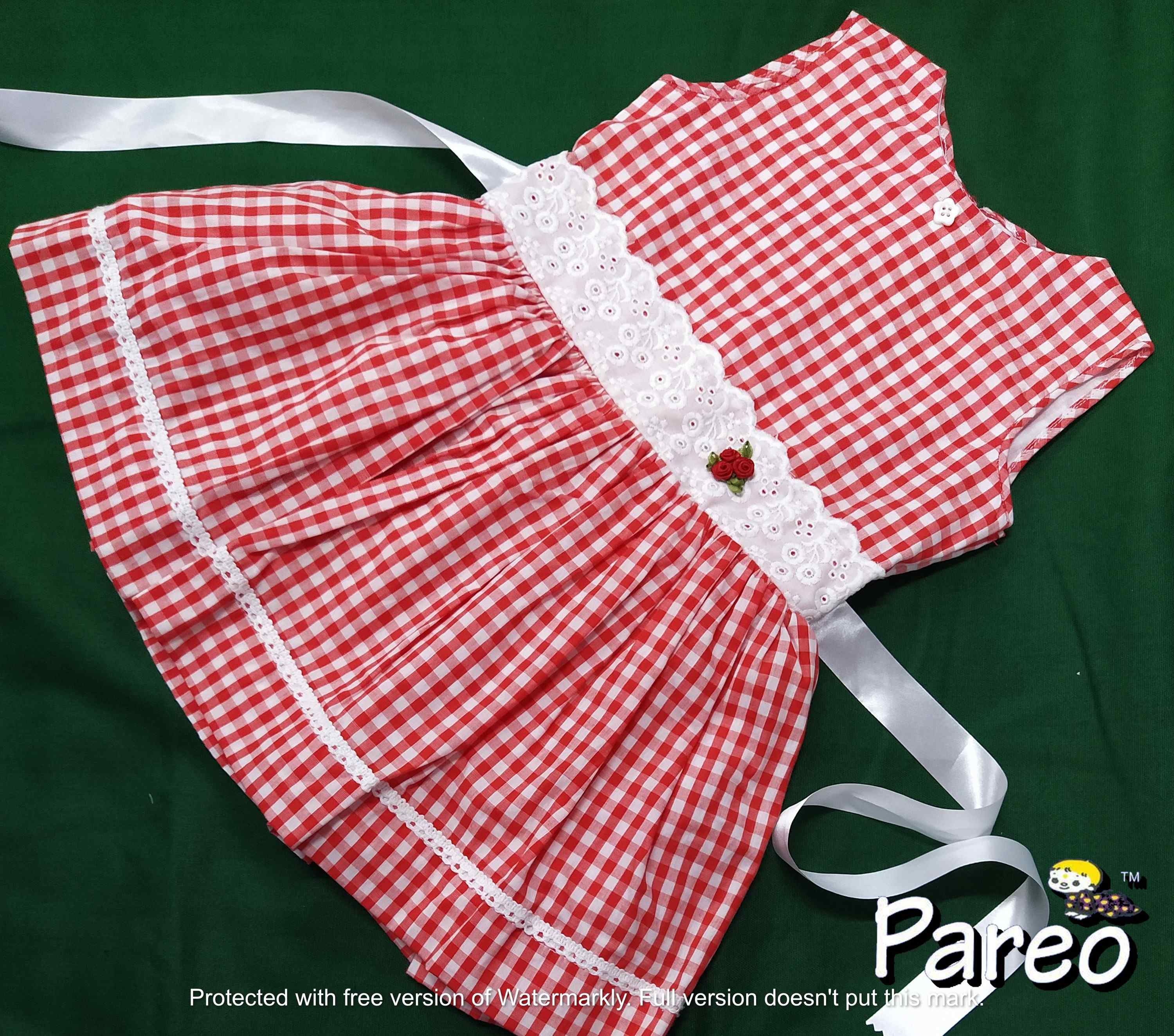 Belt Frocks for girls  6 months to 1.5 years old