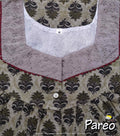Soft Cotton Half Open Medium Printed Nighty