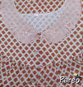 Soft Cotton Half Open Large Printed Nighty