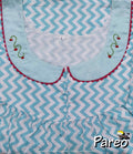 Cotton No Open Large Printed Nighty