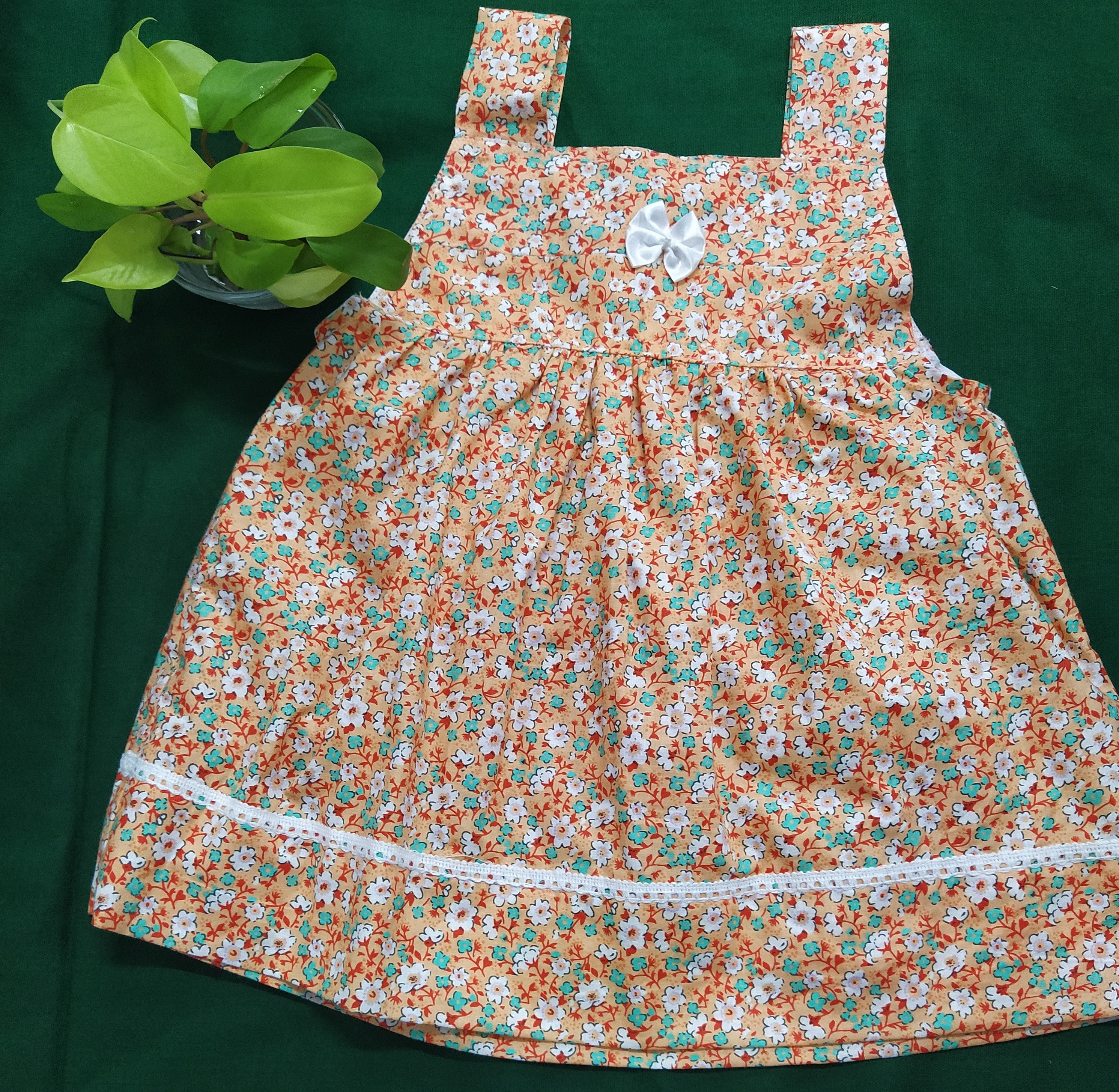 Belt Frocks for girls  1 to 2 years
