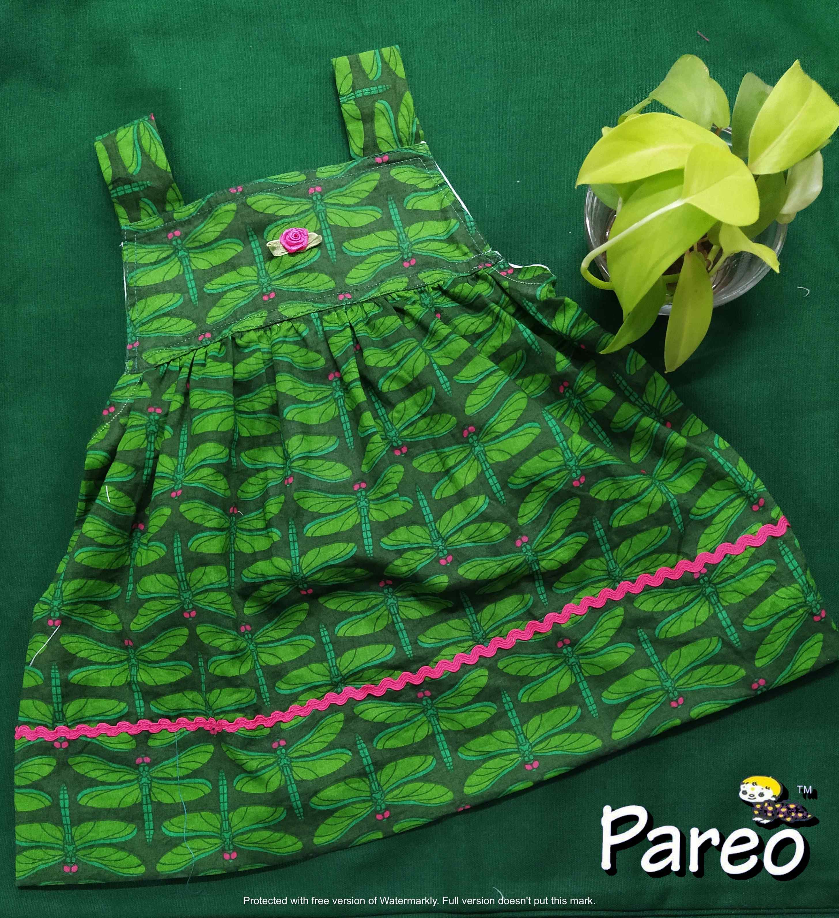 Belt Frocks for girls  6 months to 1.5 years old