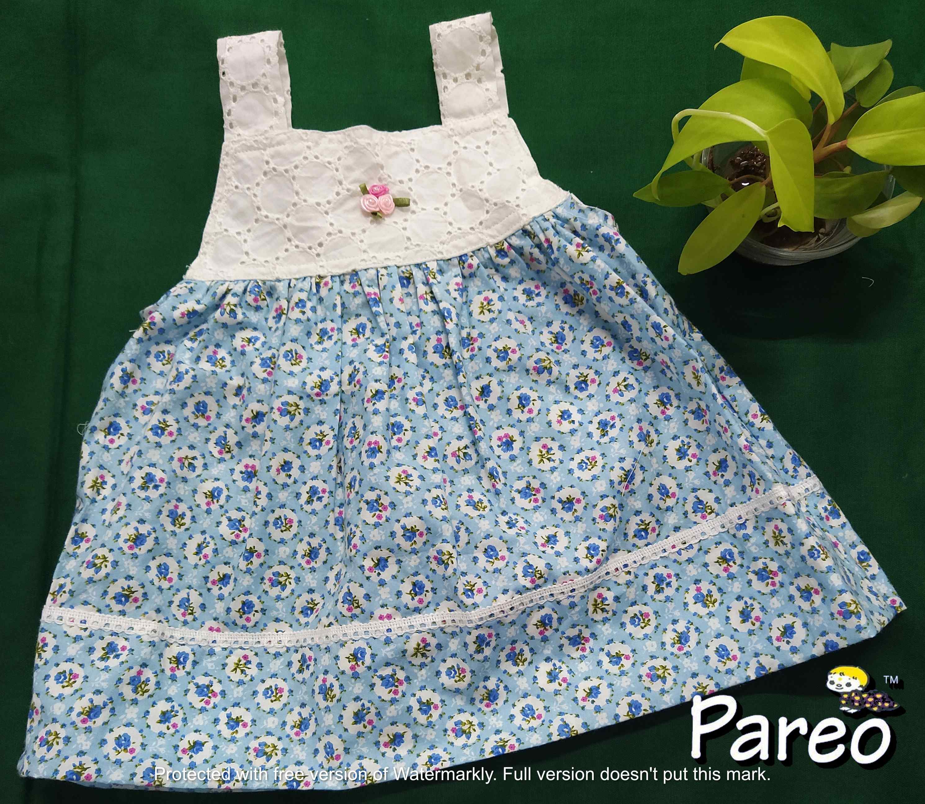 Belt Frocks for girls  6 months to 1.5 years old