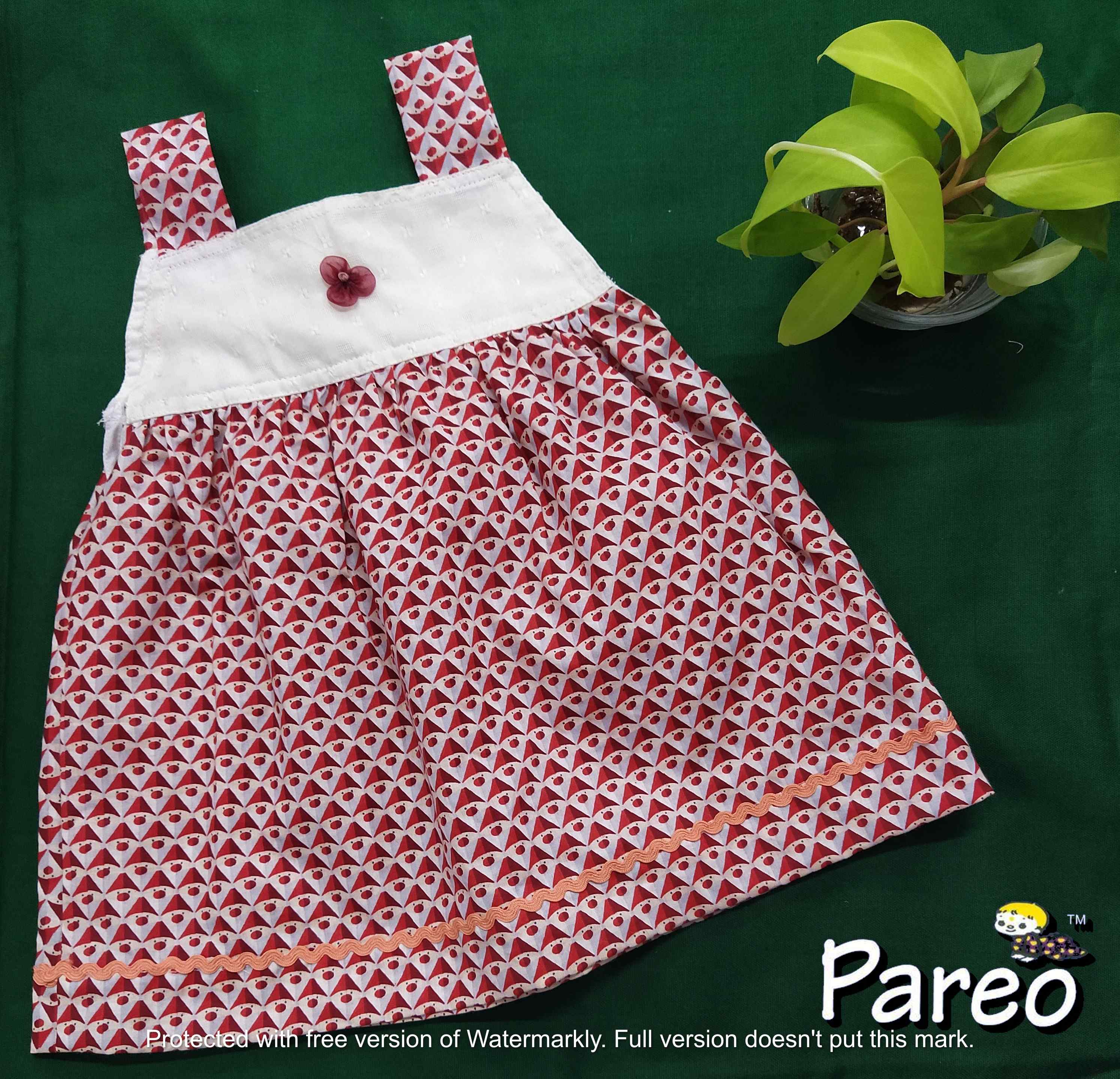 Belt Frocks for girls  6 months to 1.5 years old