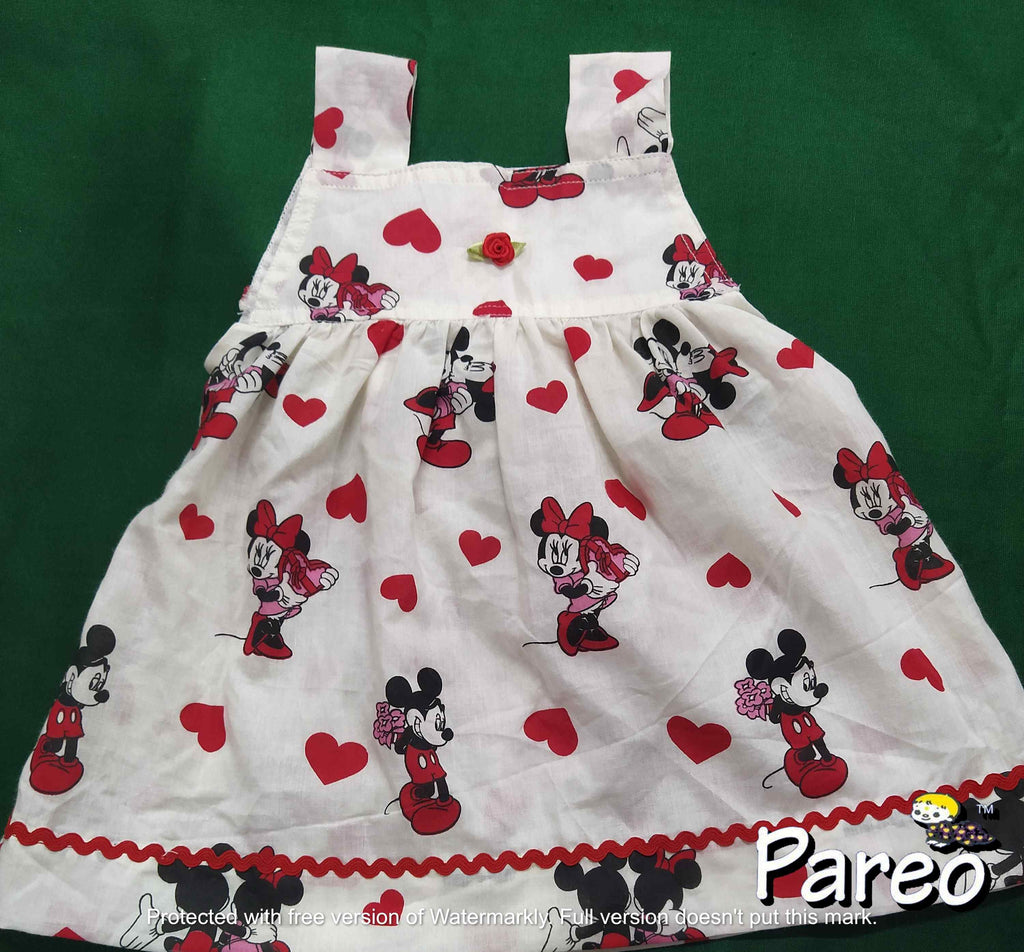 Belt Frocks for girls  6 months to 1.5 years old