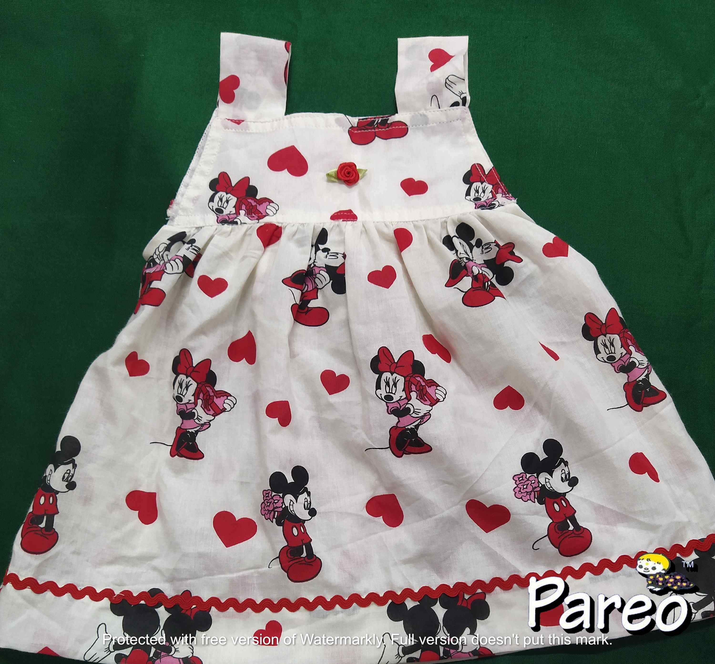 Belt Frocks for girls  6 months to 1.5 years old