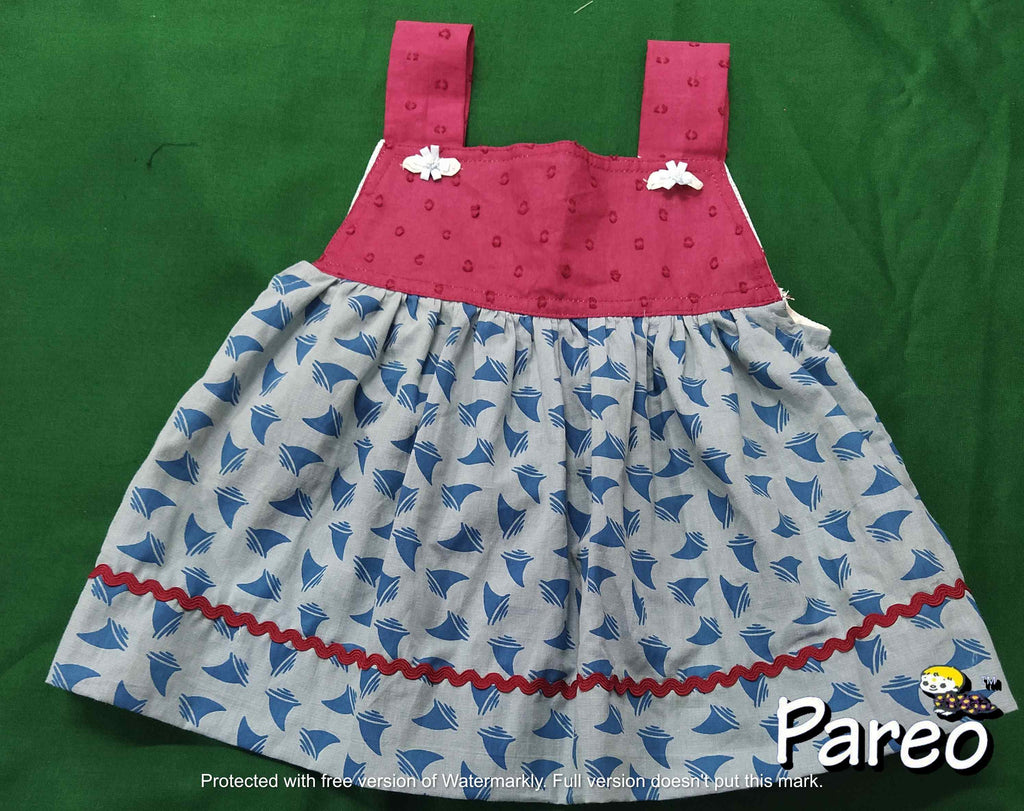 Belt Frocks for girls  0 months to 6 months old