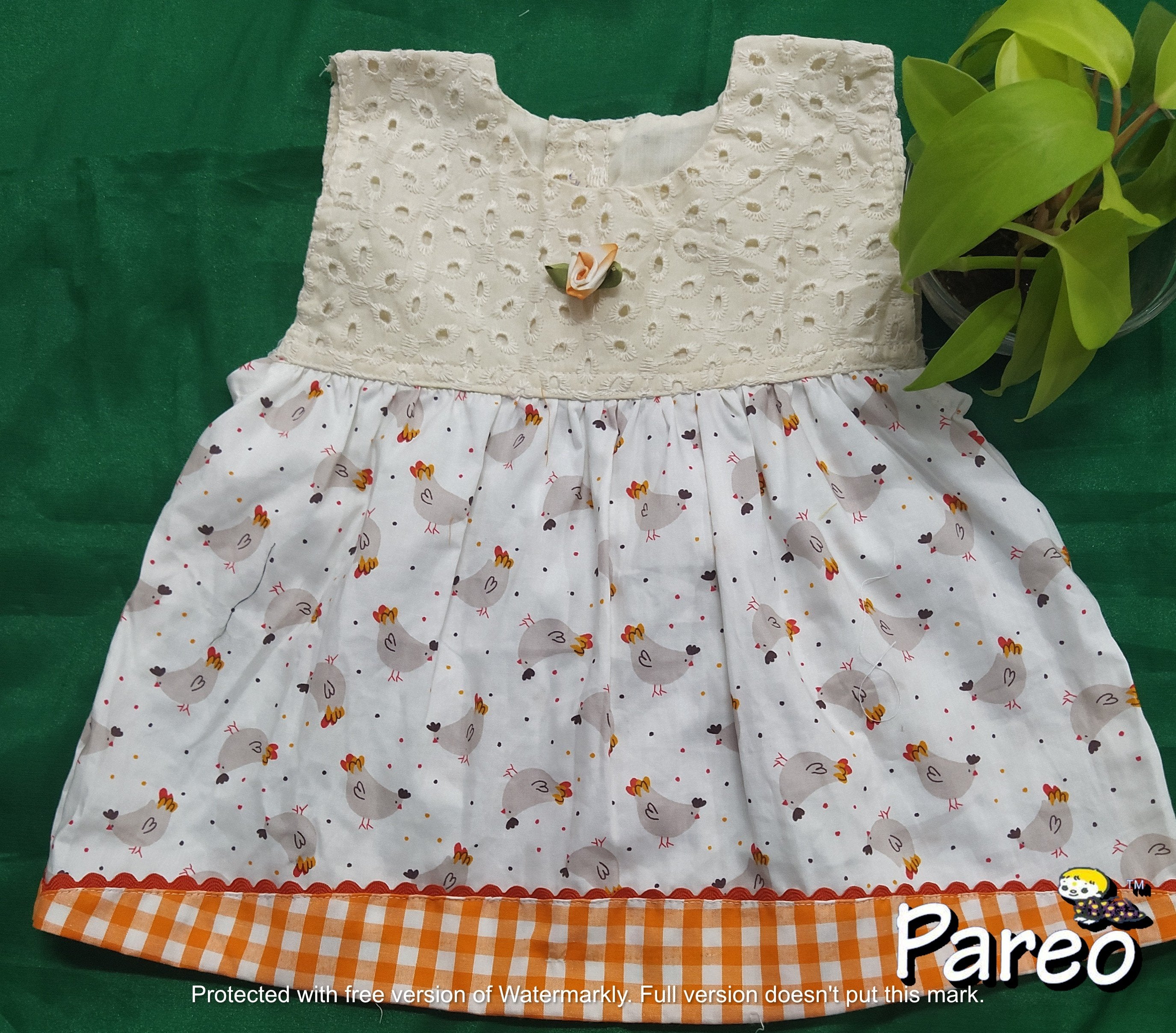 Belt Frocks for girls  0 months to 6 months old