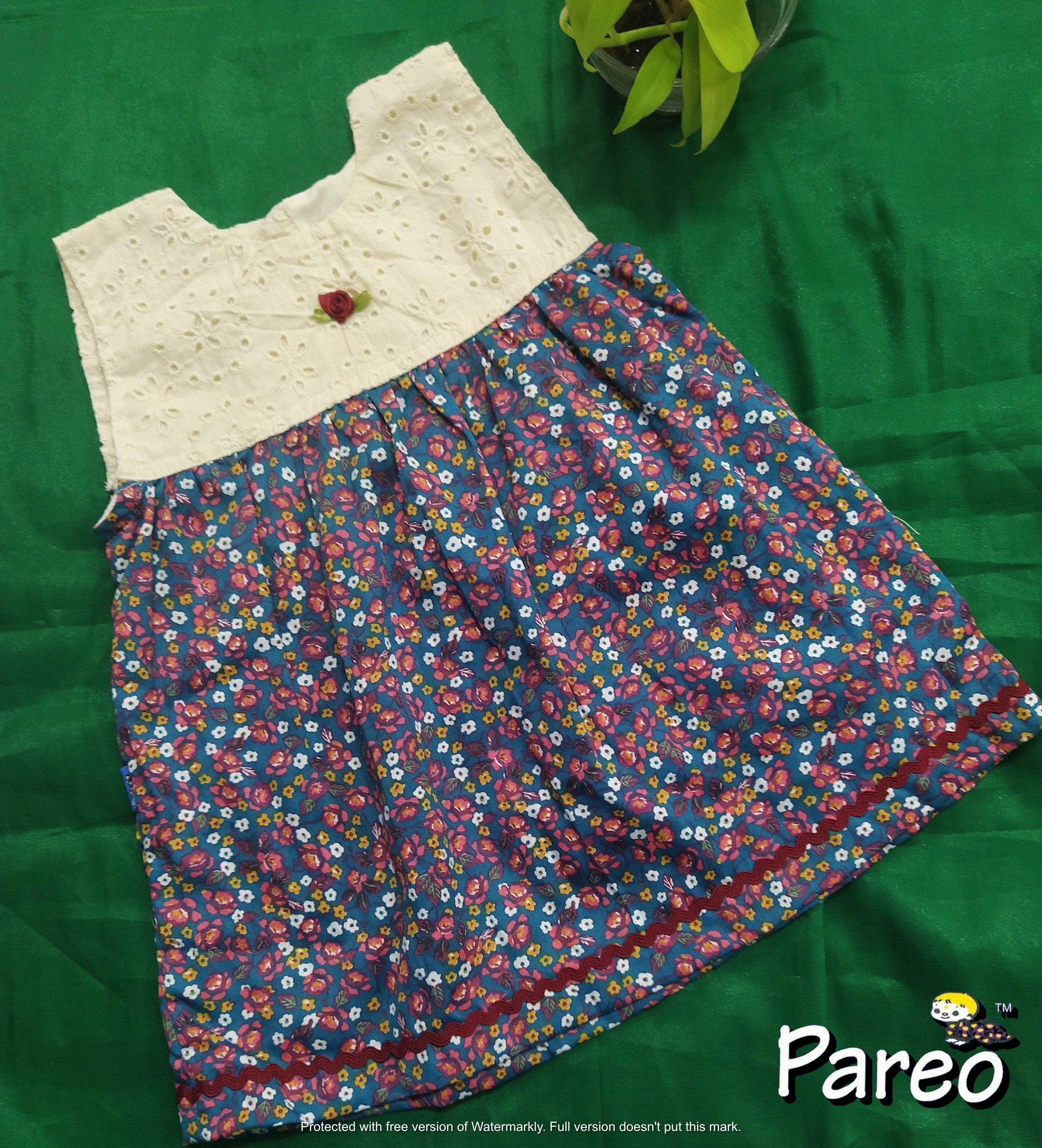 Belt Frocks for girls  6 months to 1.5 years old
