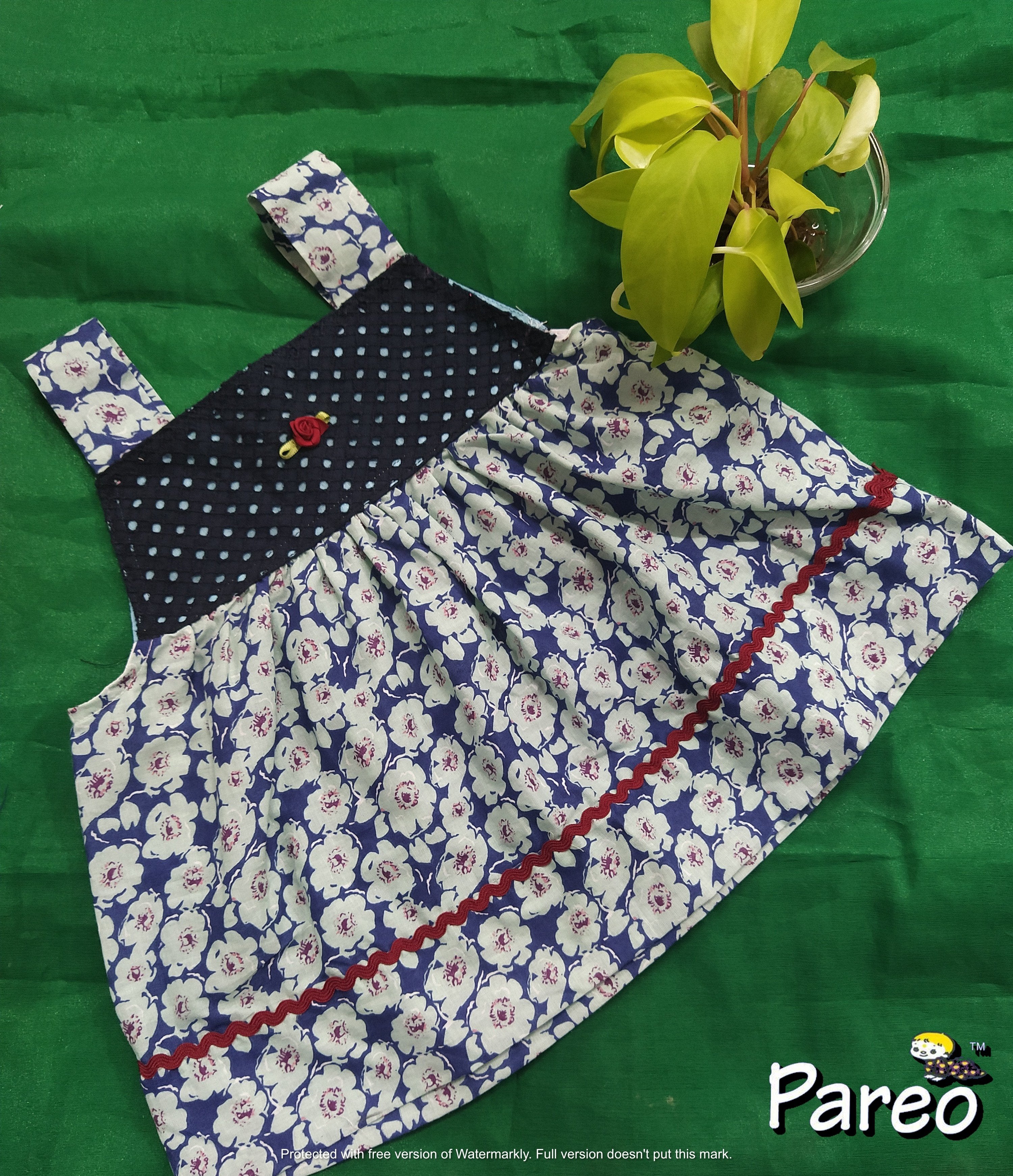 Belt Frocks for girls  0 months to 6 months old