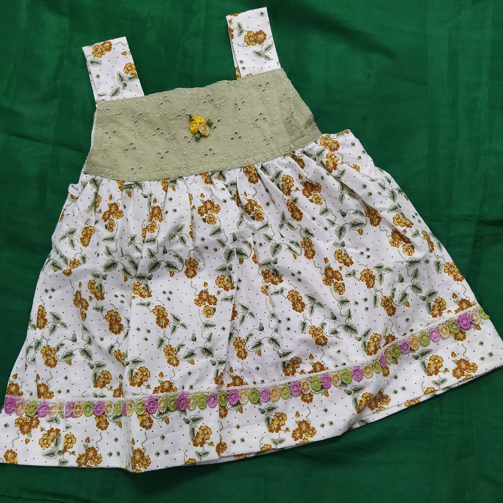Belt Frocks for girls  6 months to 1.5 years old