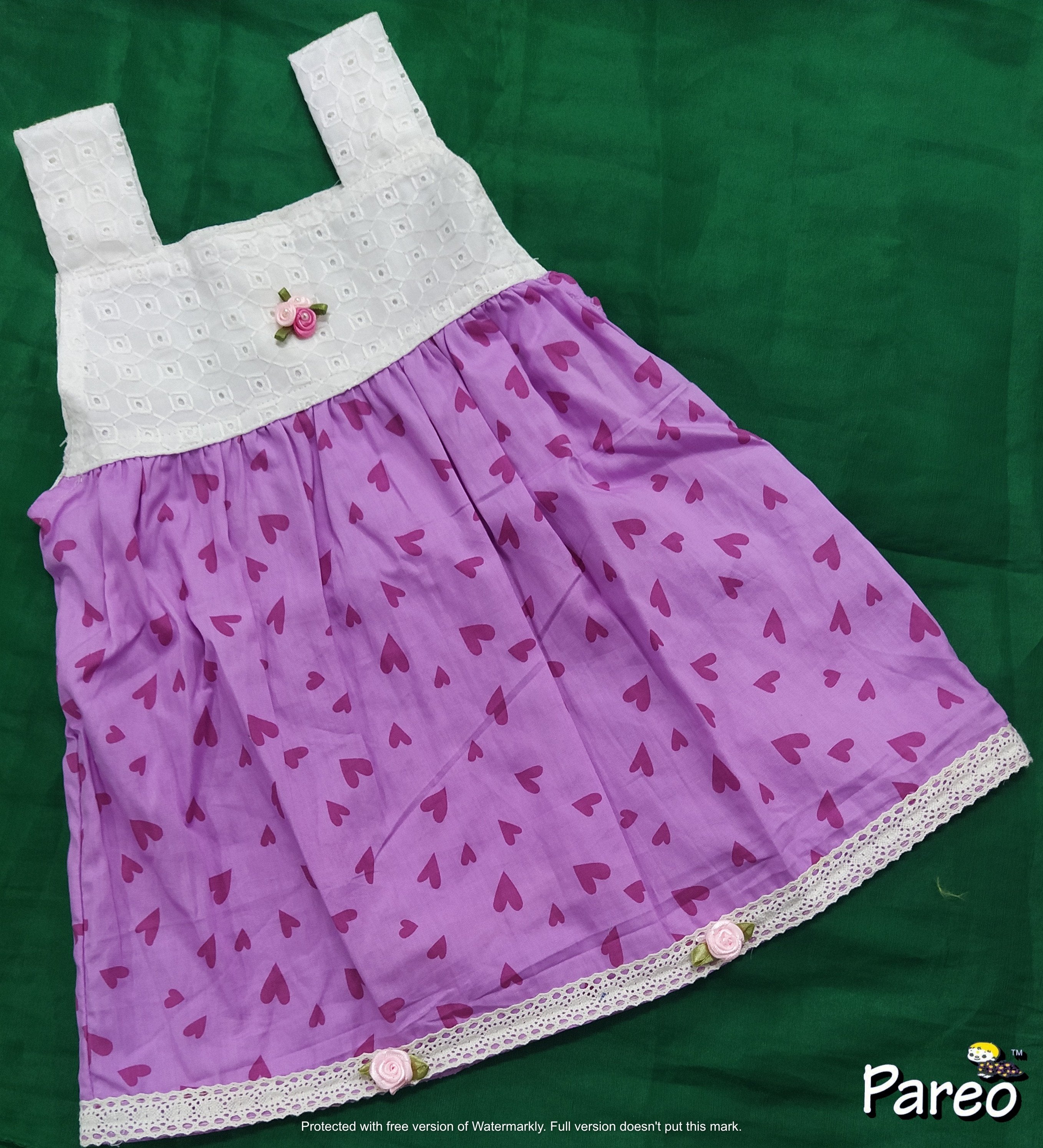 Belt Frocks for girls  6 months to 1.5 years old