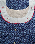 Soft Cotton Half Open Large Printed Nighty