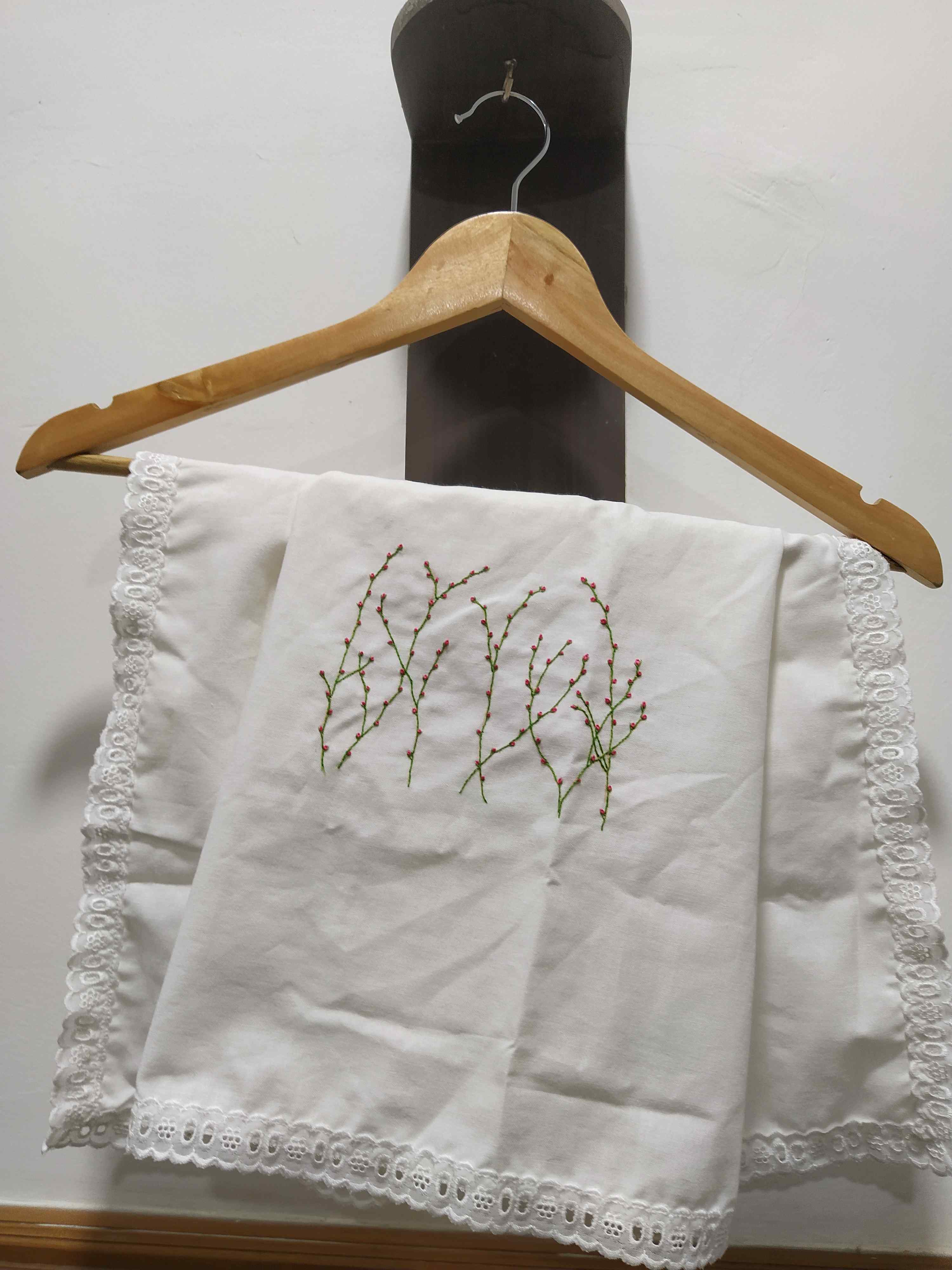 Embroidered Baby sheet for new borns