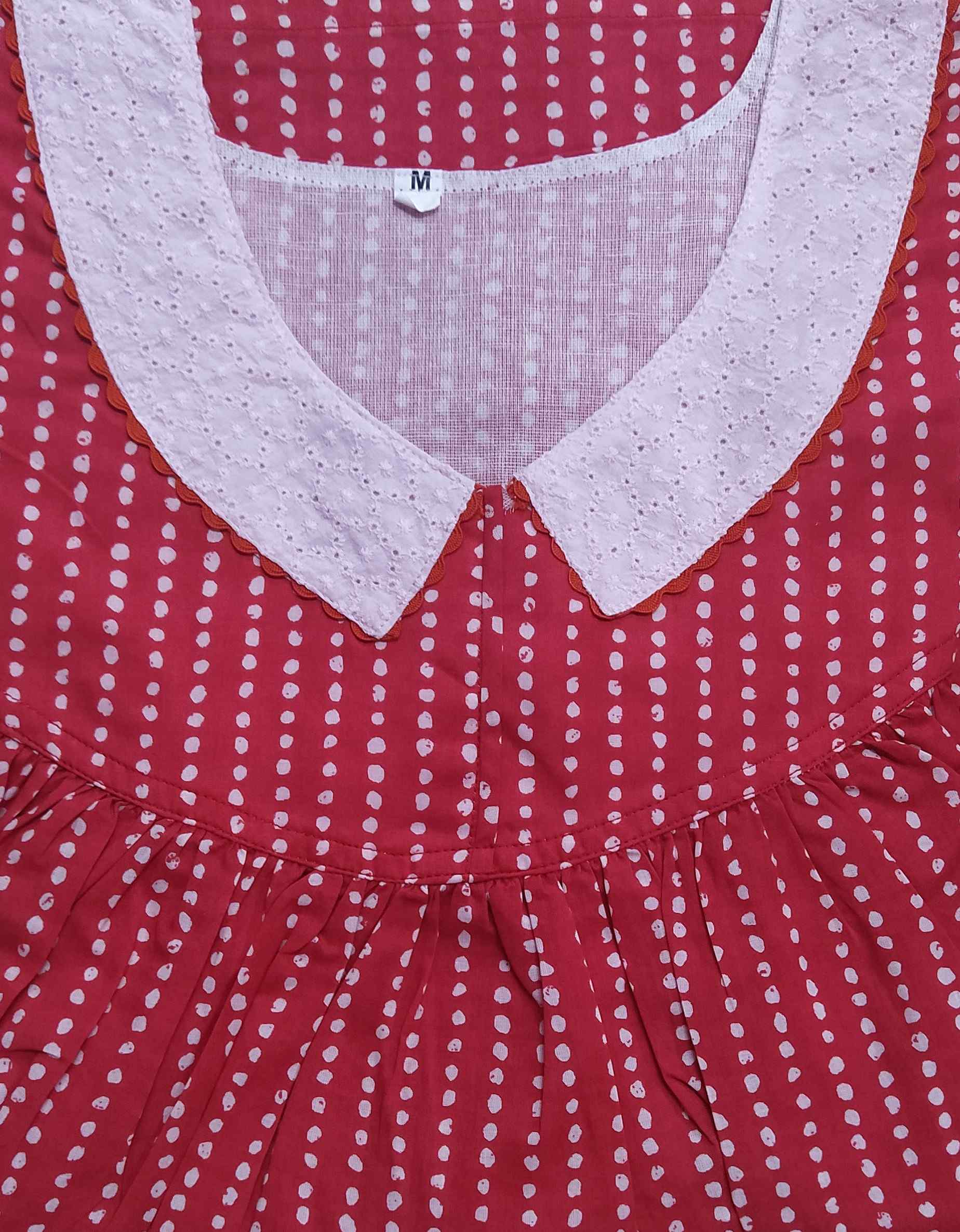Soft Cotton No Open Medium Printed Nighty