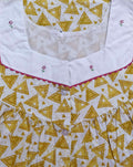 Cotton Half Open Medium Printed Nighty