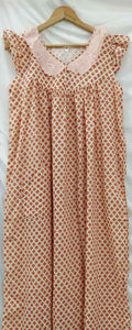 Soft Cotton Half Open Medium Printed Nighty