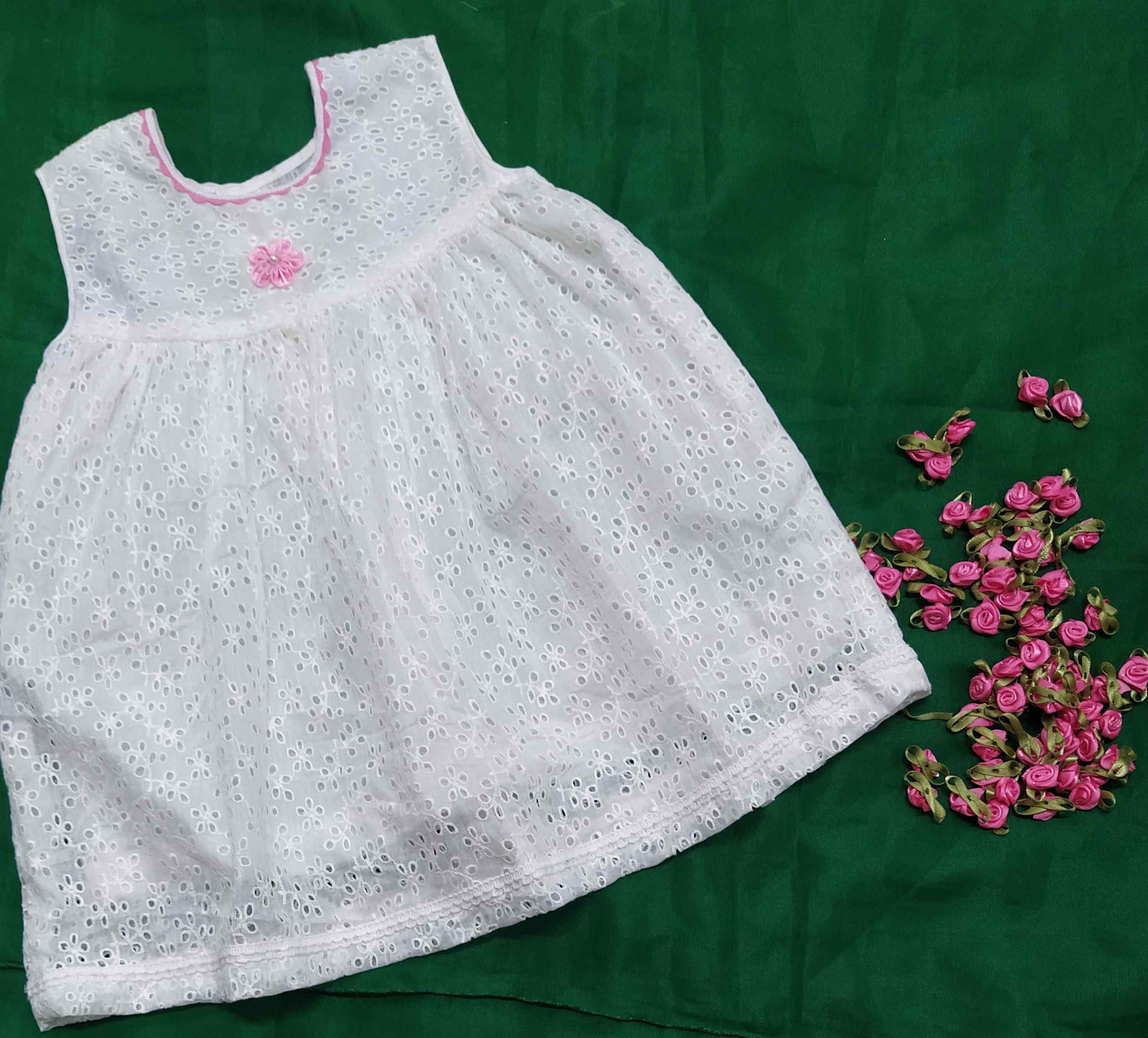 Belt Frocks for girls  6 months to 1.5 years old