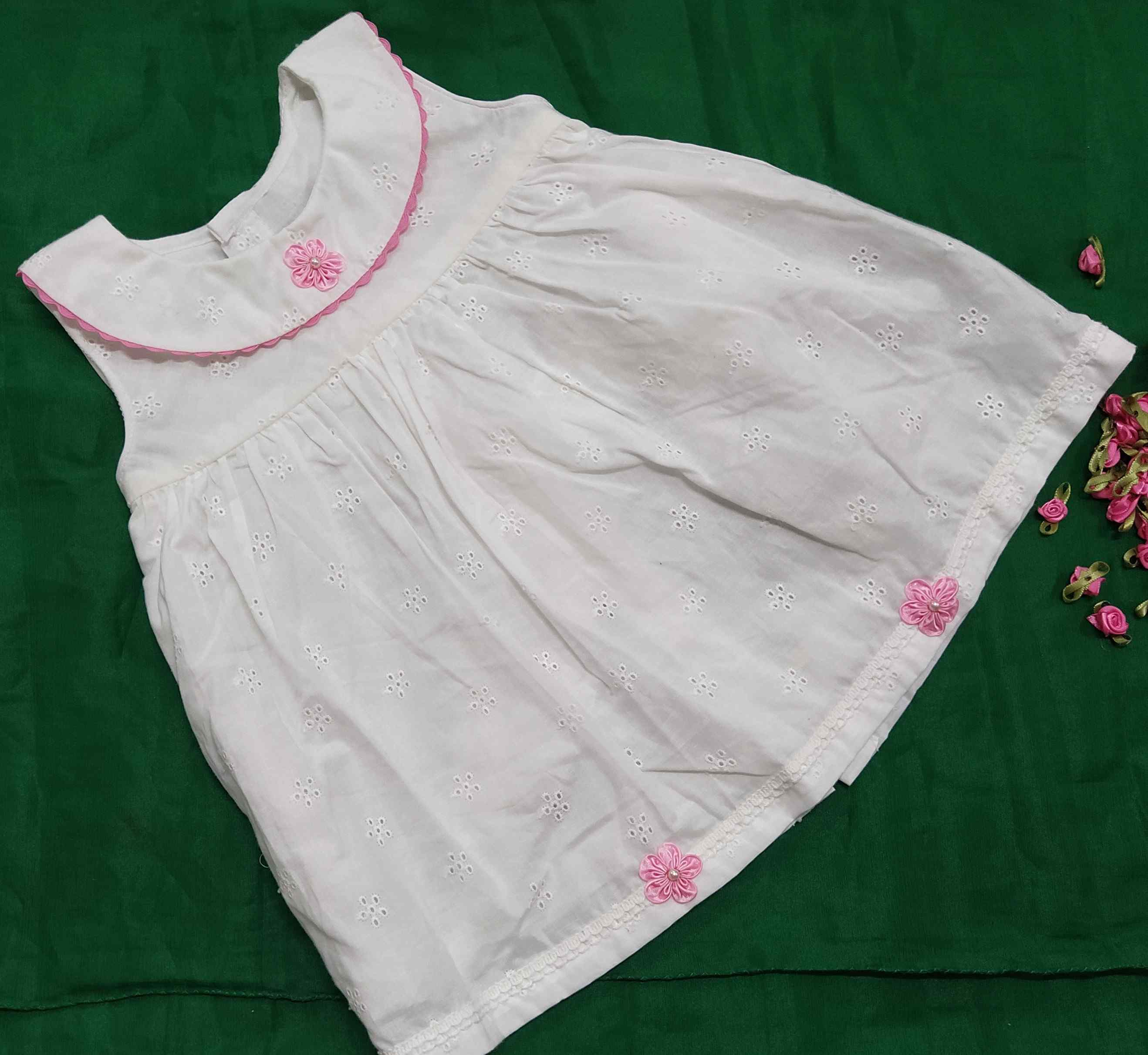 Belt Frocks for girls  6 months to 1.5 years old