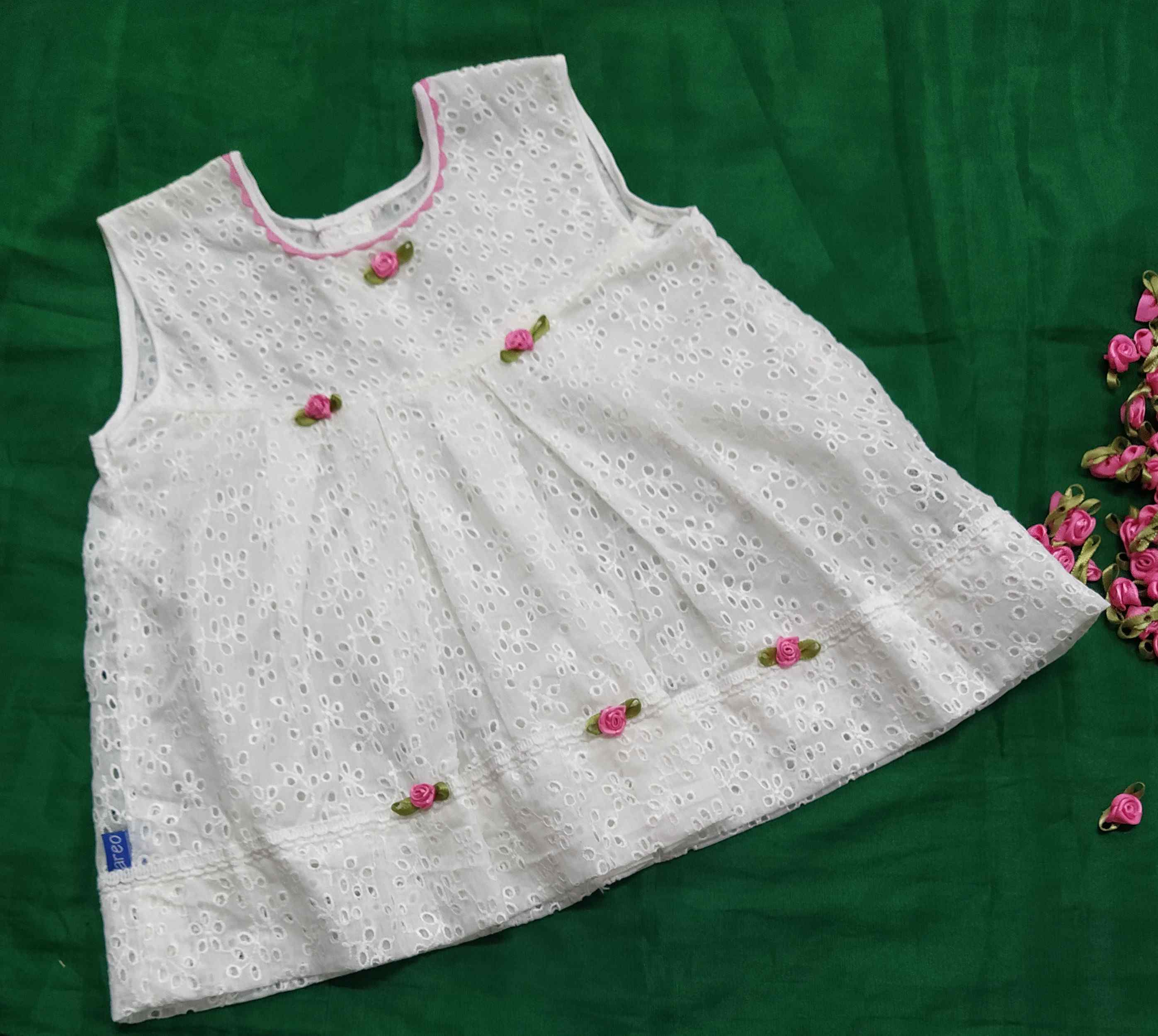 Belt Frocks for girls  0 months to 6 months old