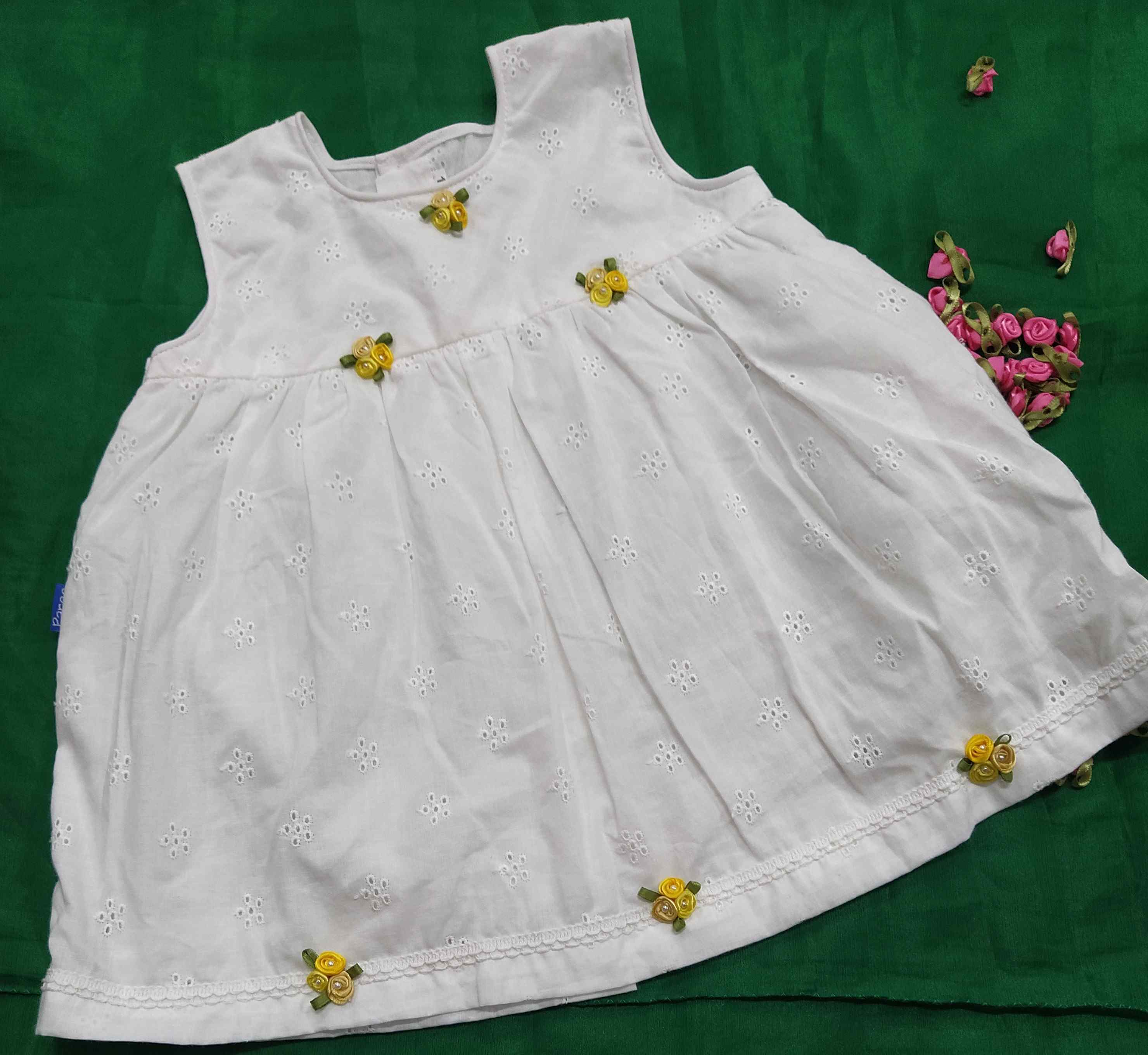 Belt Frocks for girls  6 months to 1.5 years old