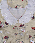 Rayon No Open Small Printed Nighty