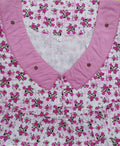 Cotton No Open Large Printed Nighty