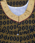 Cotton Half Open Large Printed Nighty