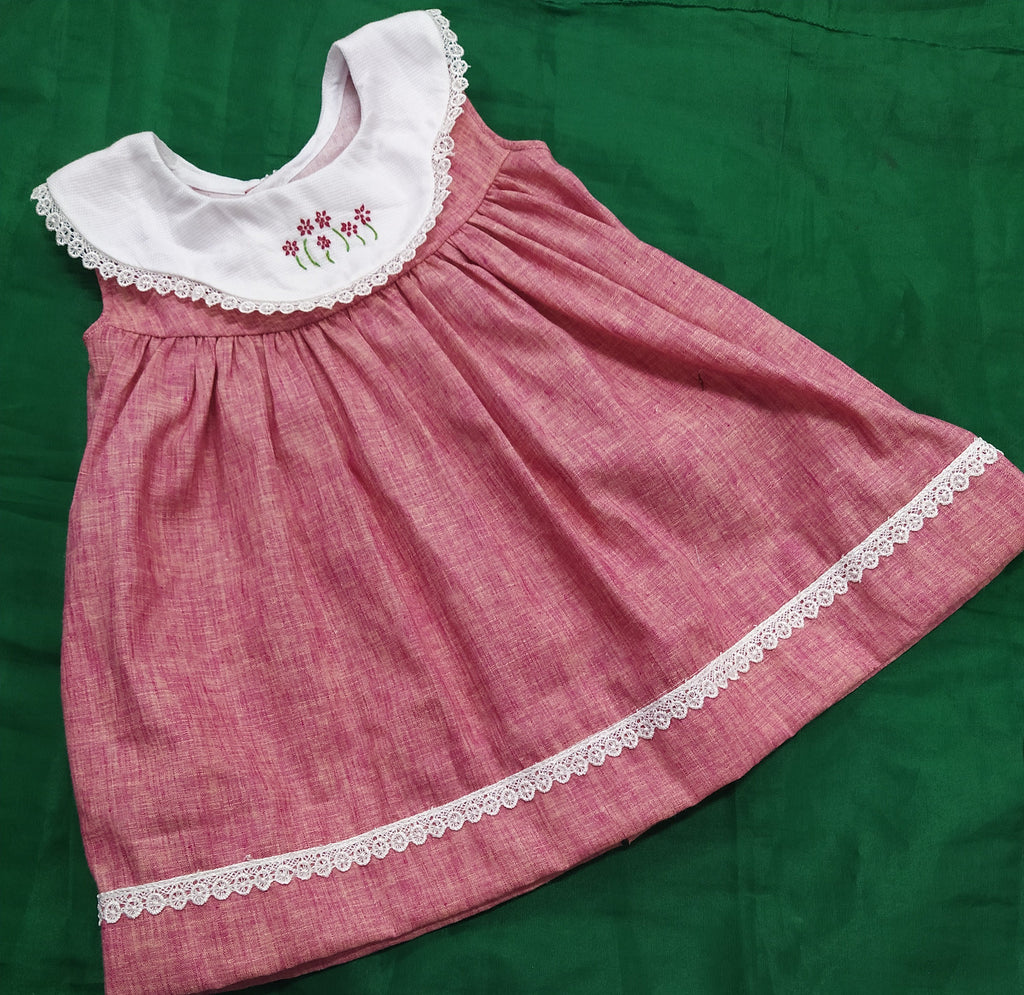 Belt Frocks for girls  6 months to 1.5 years old