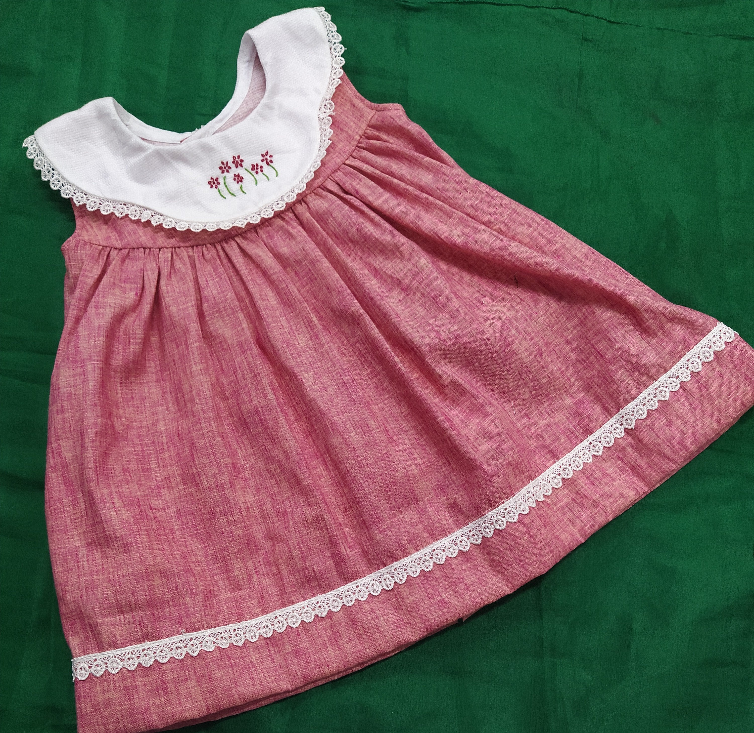 Belt Frocks for girls  6 months to 1.5 years old