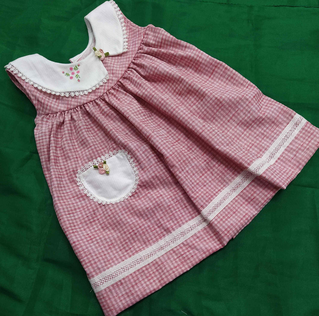 Belt Frocks for girls  6 months to 1.5 years old