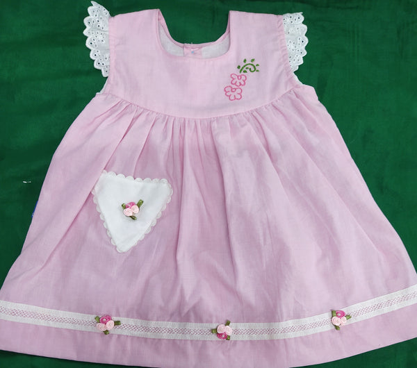Belt Frocks for girls  6 months to 1.5 years old
