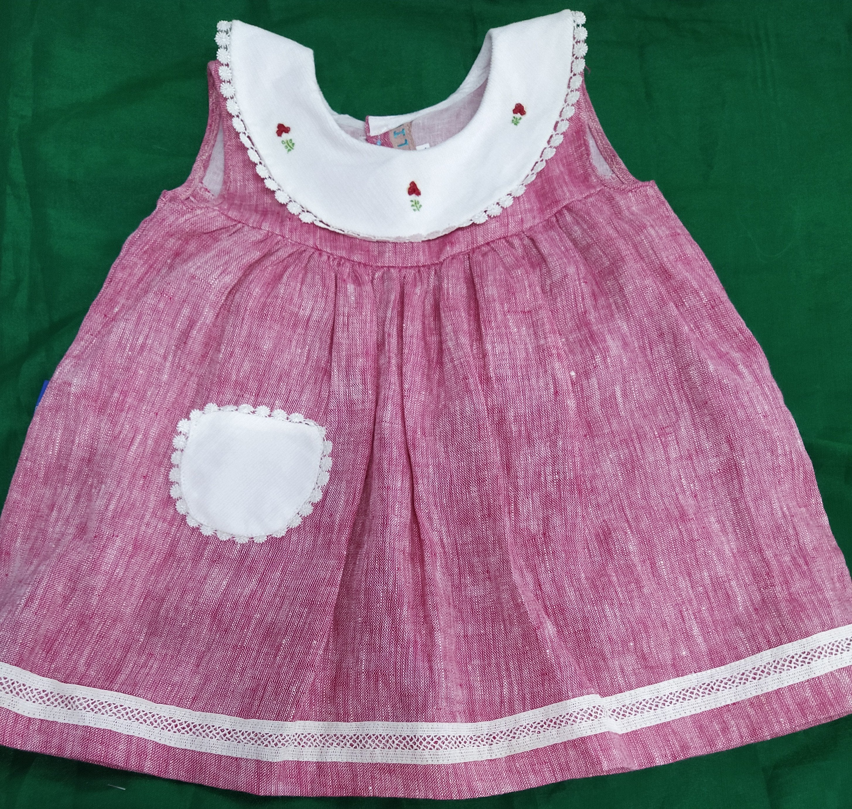 Belt Frocks for girls  6 months to 1.5 years old