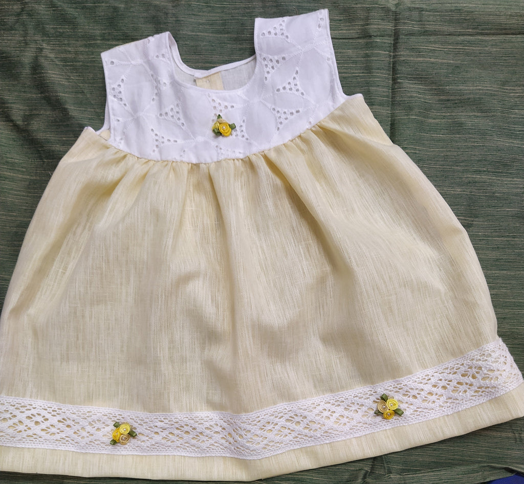 Belt Frocks for girls  6 months to 1.5 years old