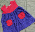 Belt Frocks for girls  6 months to 1.5 years old