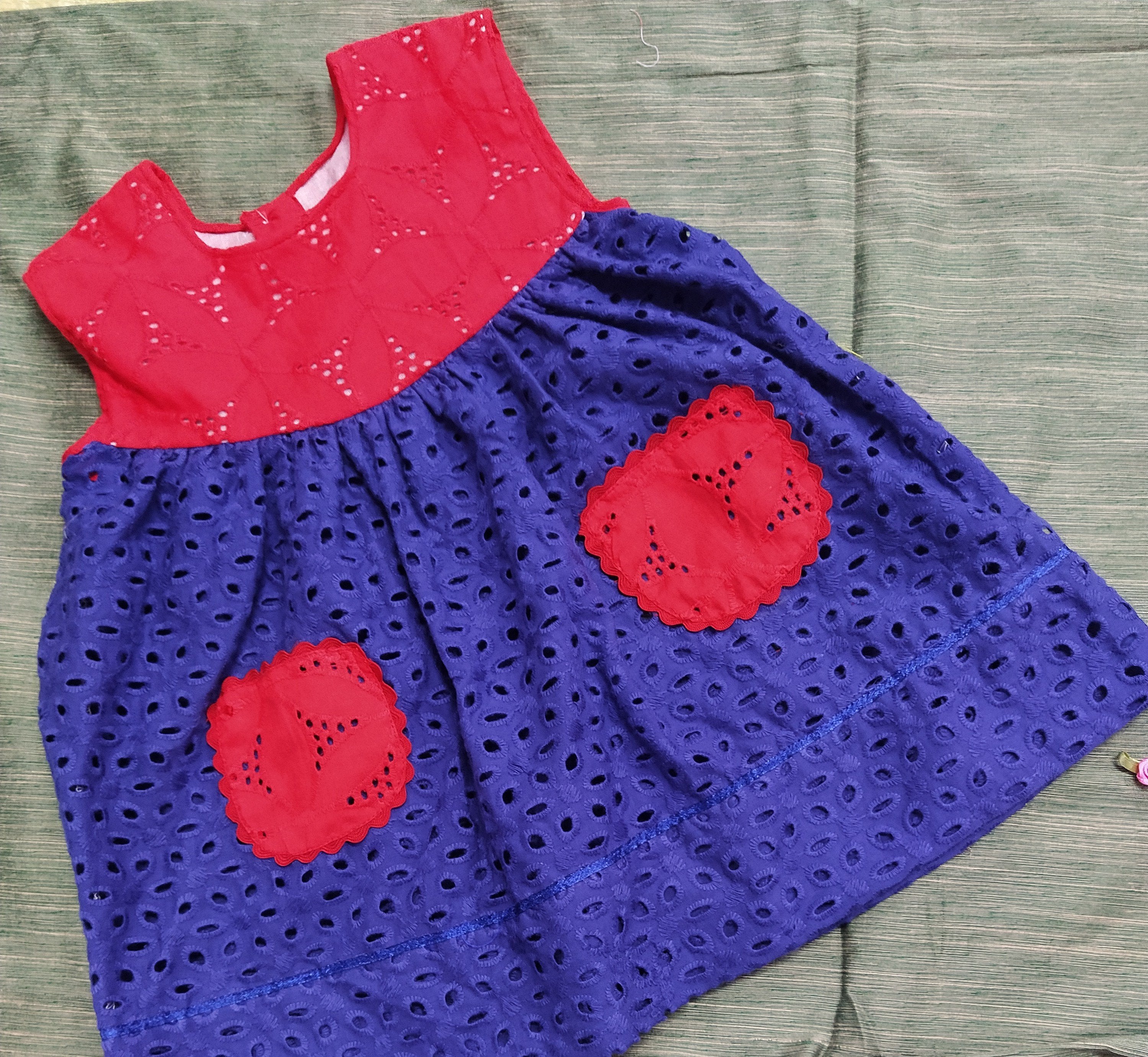 Belt Frocks for girls  6 months to 1.5 years old