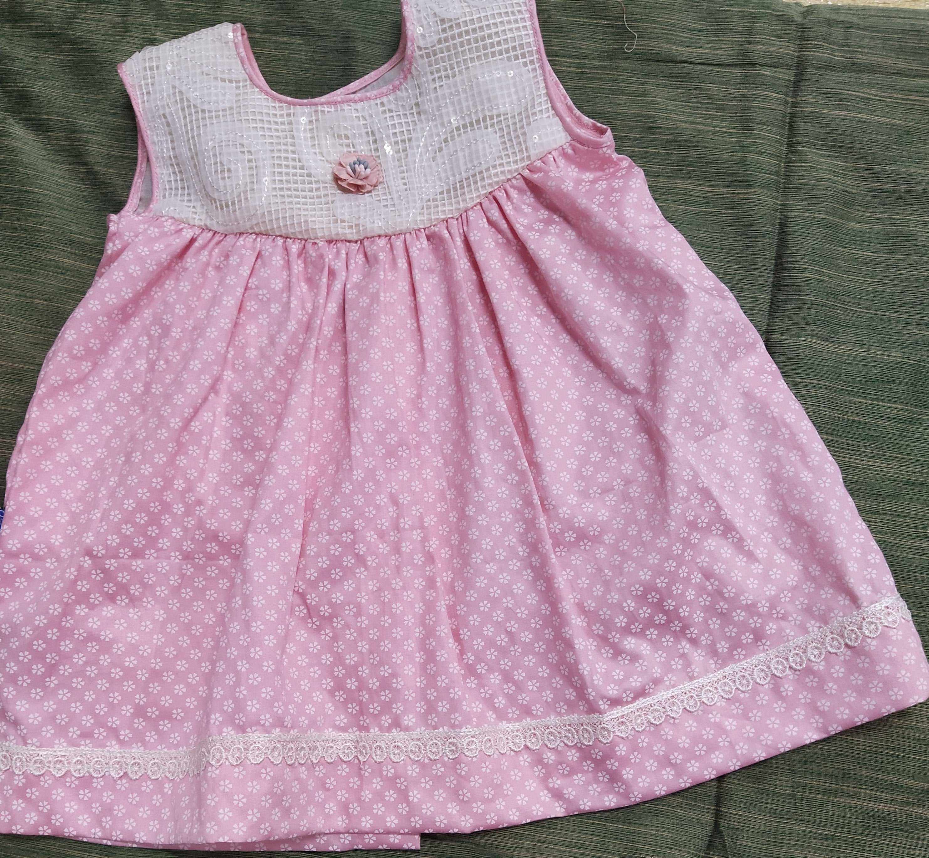 Belt Frocks for girls  6 months to 1.5 years old