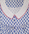 Cotton Half Open Large Printed Nighty