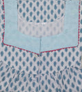 Cotton Half Open Large Printed Nighty