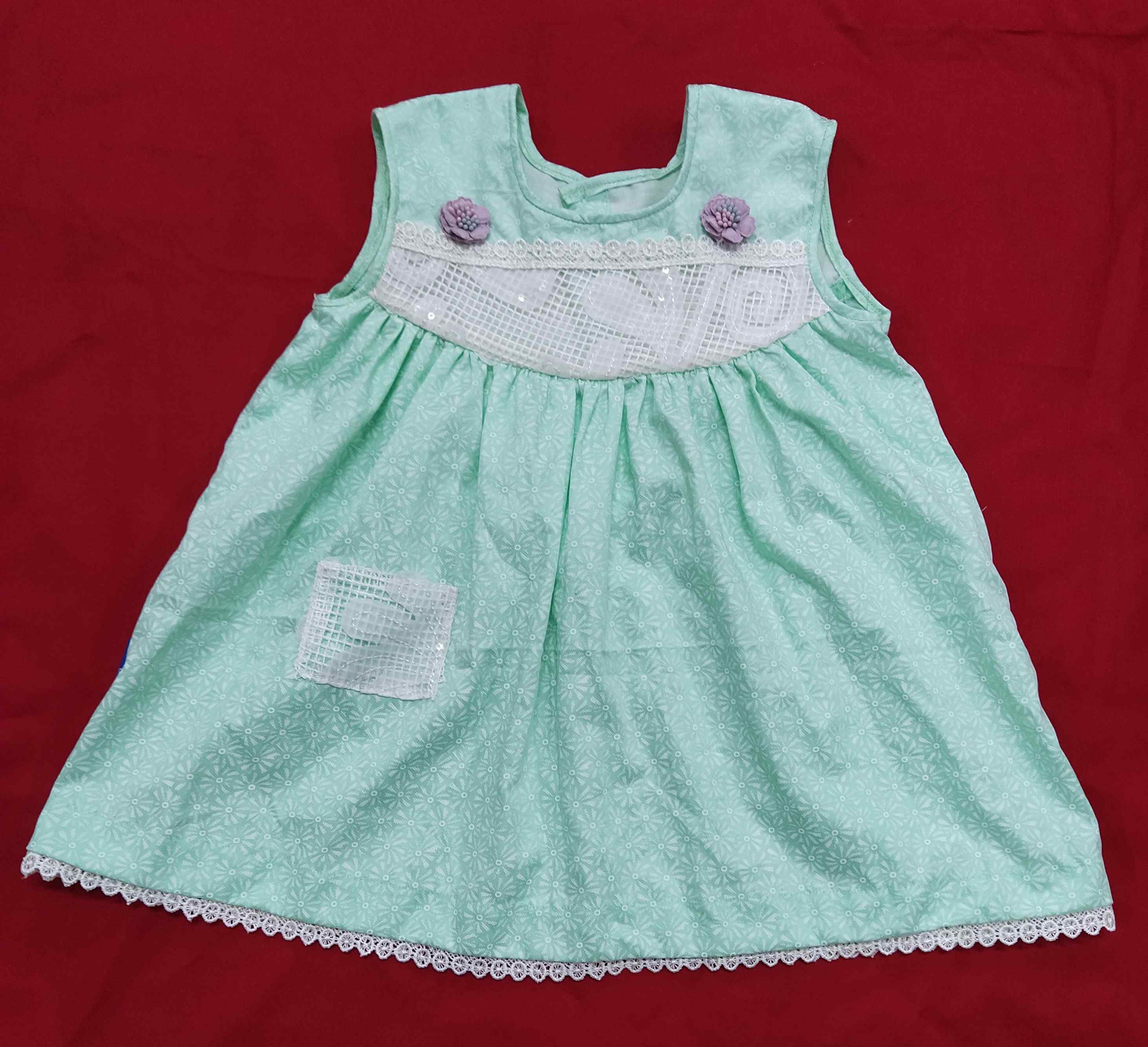 Belt Frocks for girls  6 months to 1.5 years old